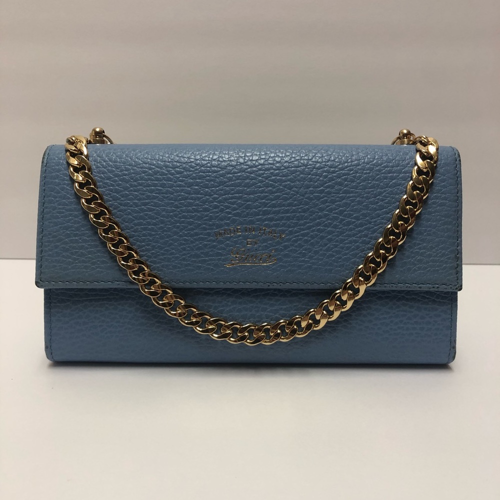❤️ SOLD ❤️Gucci gg Marmont leather wallet on chain
